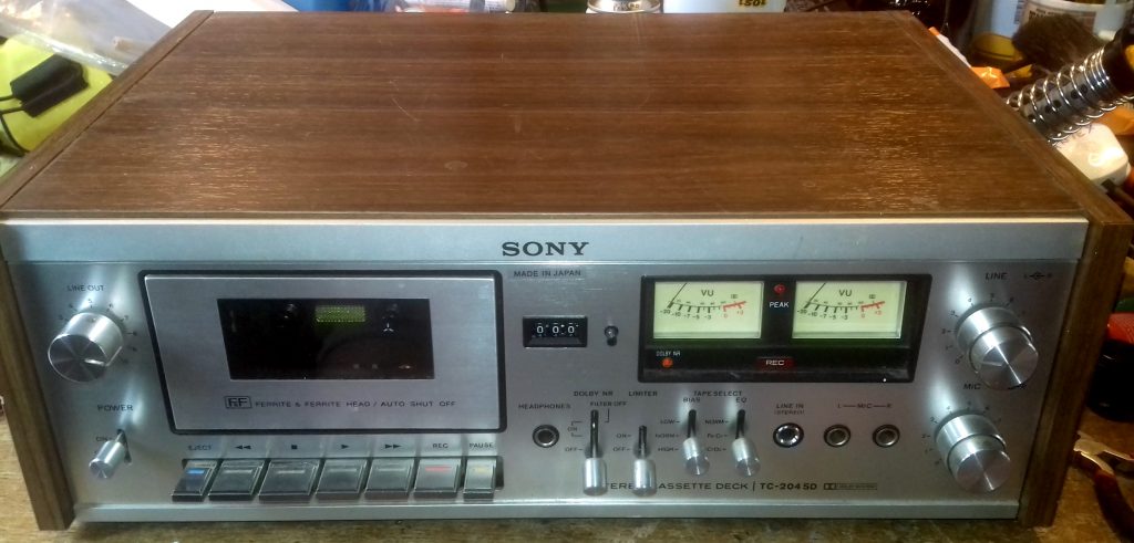 Sony TC-377 Reel to Reel. Service – Wired Wood